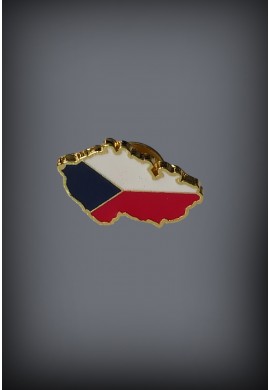Odznak mapa ČR